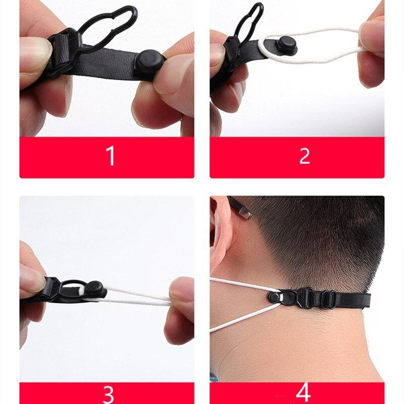 Mask Lanyard Adjustable - สายรัดหน้ากากแบบปรับได้ สายคล้องหู สายรัดหน้ากากแบบยูนิเซ็กซ์ ช่วยลดอาการปวดหู สายคล้องป้องกันการบาดเจ็บ
