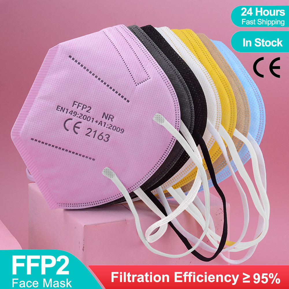 Black Face Mask Pack - หน้ากาก FFP2 5ชั้น KN95 CE อนุมัติการกรอง95%