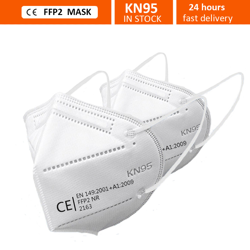 Kn95 Respirator Mask - FFP2 KN95 หน้ากาก 5 ชั้นหน้ากากป้องกันความปลอดภัย Respirator