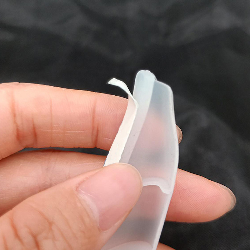 Silicone Mask Bracket - แผ่นซิลิโคนป้องกันฝ้าสำหรับแว่นตา 4 ชิ้น อุปกรณ์ป้องกันฝ้าสำหรับแว่นตาและหน้ากาก
