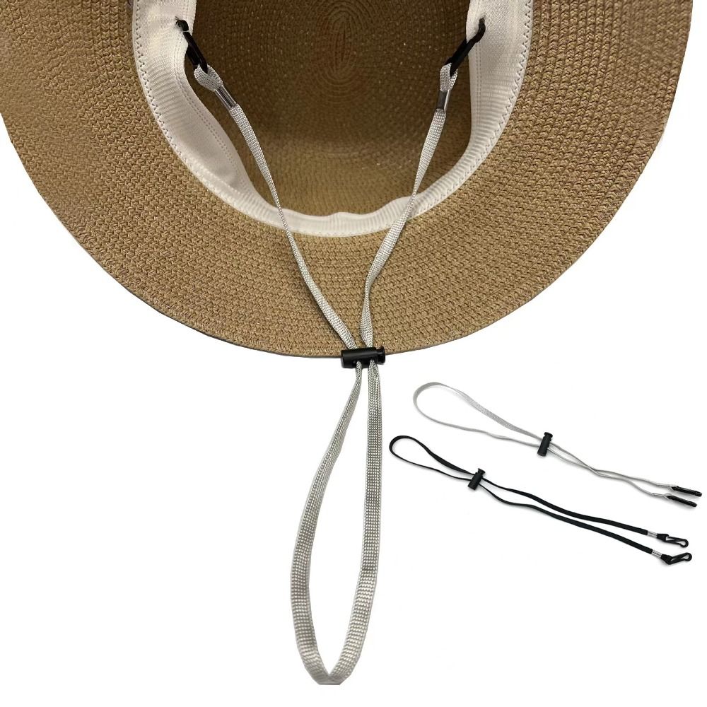 Mask Lanyard Adjustable - เชือกยาวอเนกประสงค์ปรับได้, หมวกตกปลาหมวกฟางสายโซ่ไนล่อนสายคล้องคอปรับได้