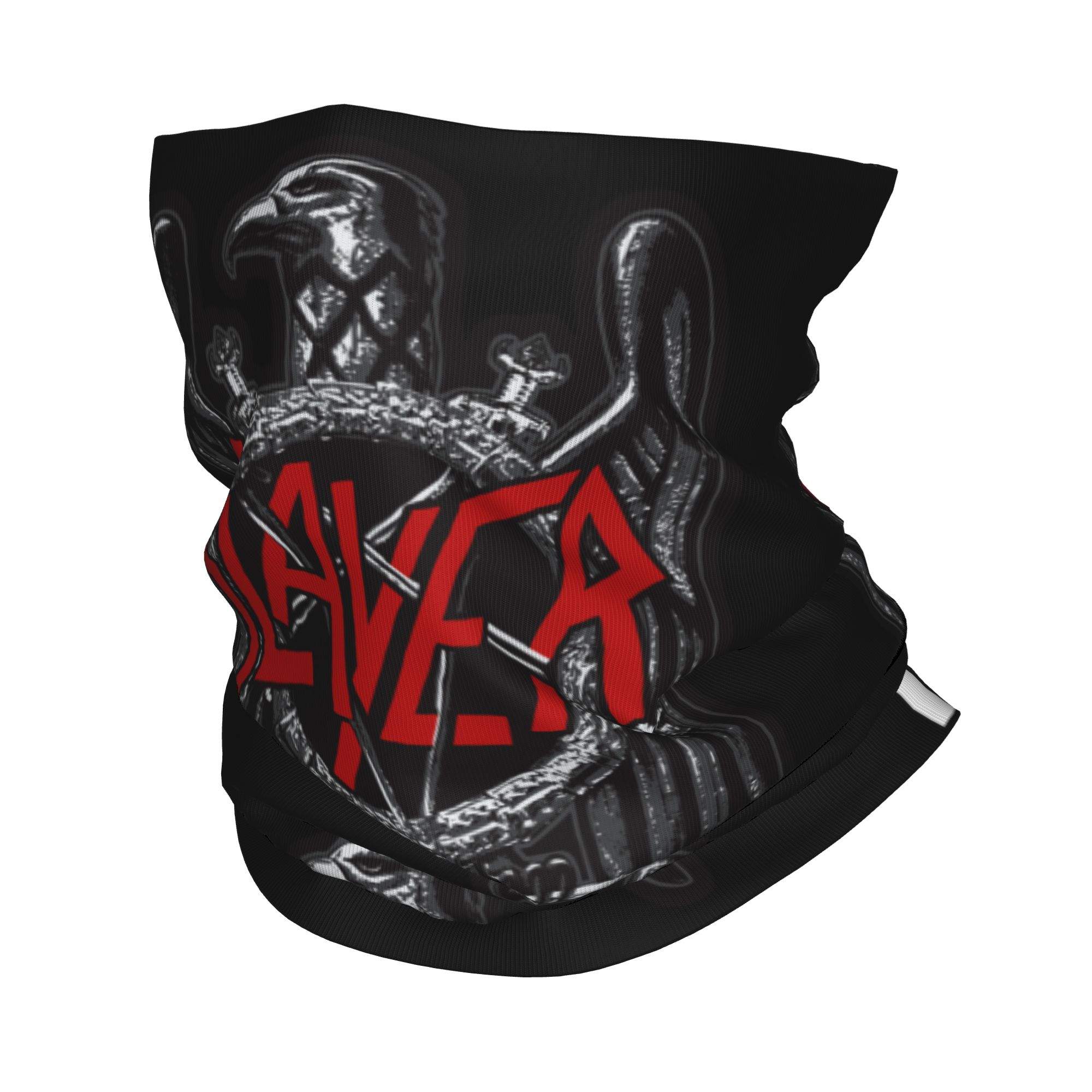 Neck Gaiter Face Cover - ผ้าพันคอแบบมีโลโก้ Custom Slayers ป้องกันรังสียูวี ผ้าคลุมหน้าสำหรับผู้ชายและผู้หญิง ลาย