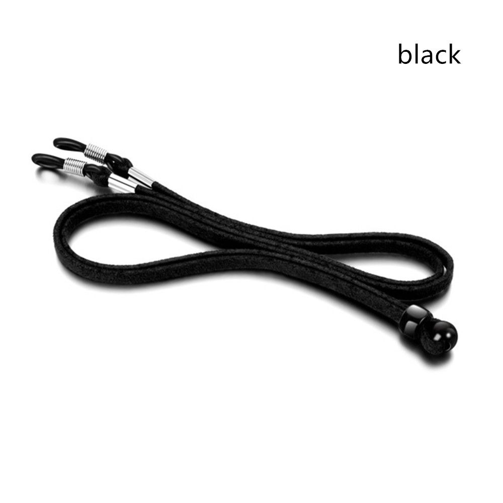 Mask Lanyard Adjustable - สายคล้องหน้ากากหนังยืดหยุ่นสูง แฟชั่น สายคล้องแว่นอ่านหนังสือ ป้องกันการสูญหาย สายคล้องคอ