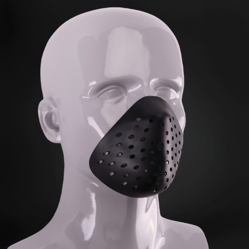 Silicone Mask Bracket - หน้ากากซิลิโคนแบบครึ่งหน้า 3 มิติ สำหรับคอสเพลย์ฮาโลวีน ลายแมงมุม บาลาคลาวา-เปลือกหน้ากากซิลิโคน