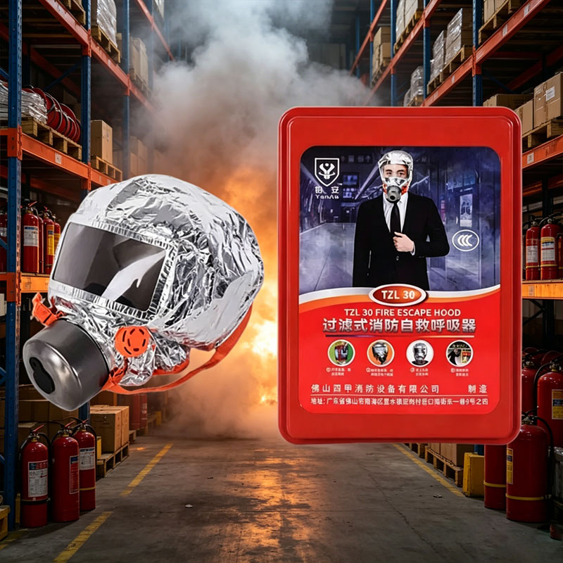 Kn95 Respirator Mask - หน้ากากป้องกันความปลอดภัย ชนิดกรอง หน้ากากช่วยหายใจสำหรับดับเพลิง ผลิตภัณฑ์กรองควัน อุปกรณ์เสริมเพื่อความปลอดภัย