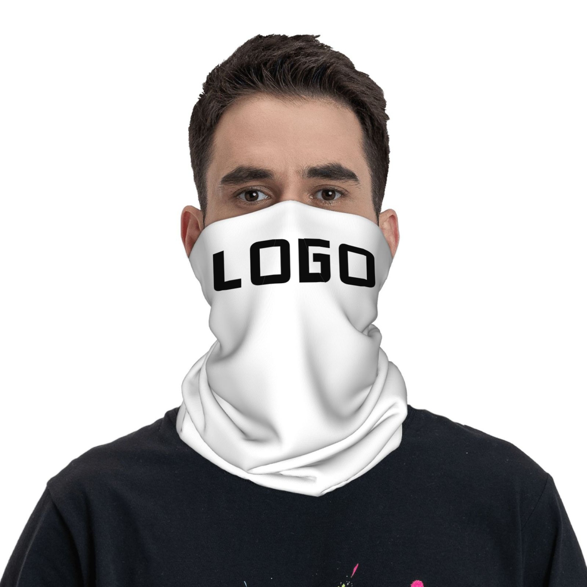ผ้าพันคอแบบไร้รอยต่อพิมพ์ลายโล - Neck Gaiter Face Cover บทวิจารณ์และราคา