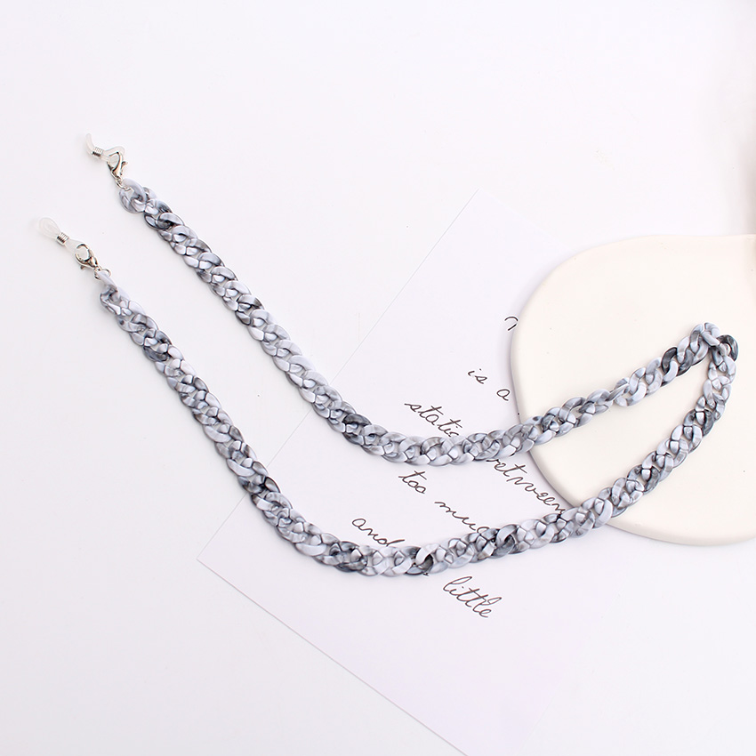 แว่นตาอะคริลิคแฟชั่นคอโซ่เชือก - Mask Chain Holder บทวิจารณ์และราคา