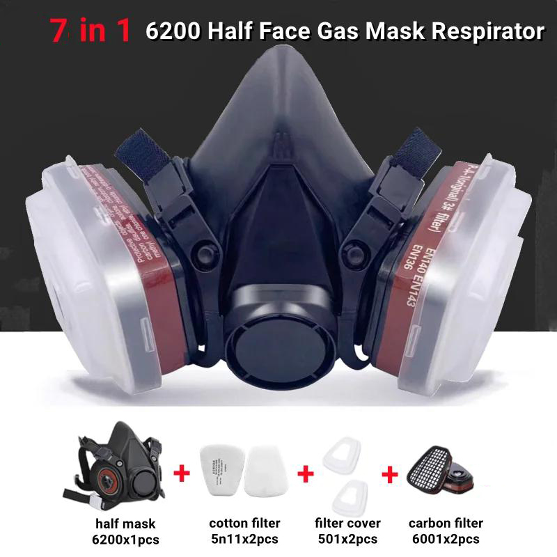 หน้ากากป้องกันแก๊สพิษ Anti-FOG - Dust Mask Construction บทวิจารณ์และราคา