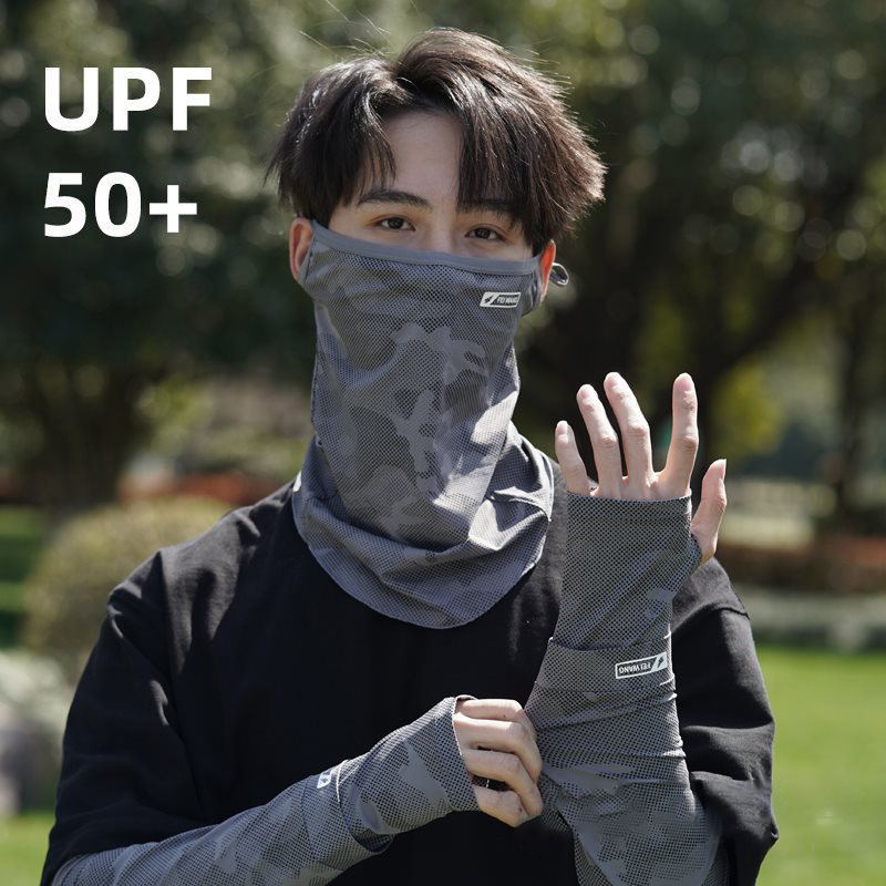 ผ้าคลุมคอป้องกันรังสียูวี ผ้าป - Sports Mask Breathable บทวิจารณ์และราคา