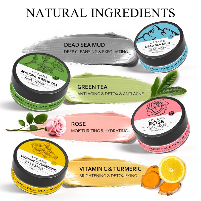 4 ชิ้น Clay Facial Mask ชุดขมิ - Dust Mask Construction บทวิจารณ์และราคา