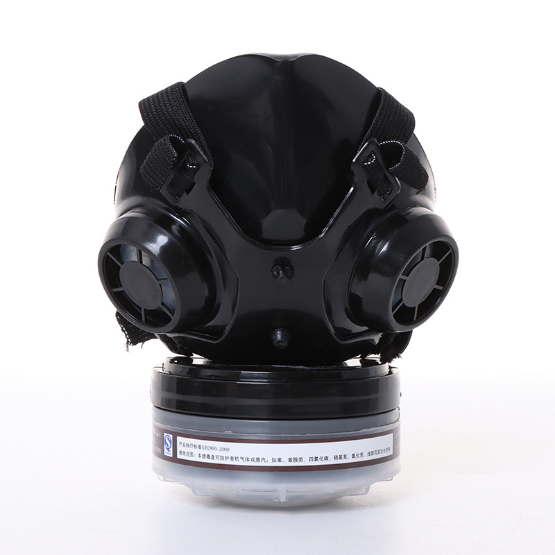 ใหม่ครึ่งหน้าสีดําหน้ากากป้องก - Dust Mask Construction บทวิจารณ์และราคา