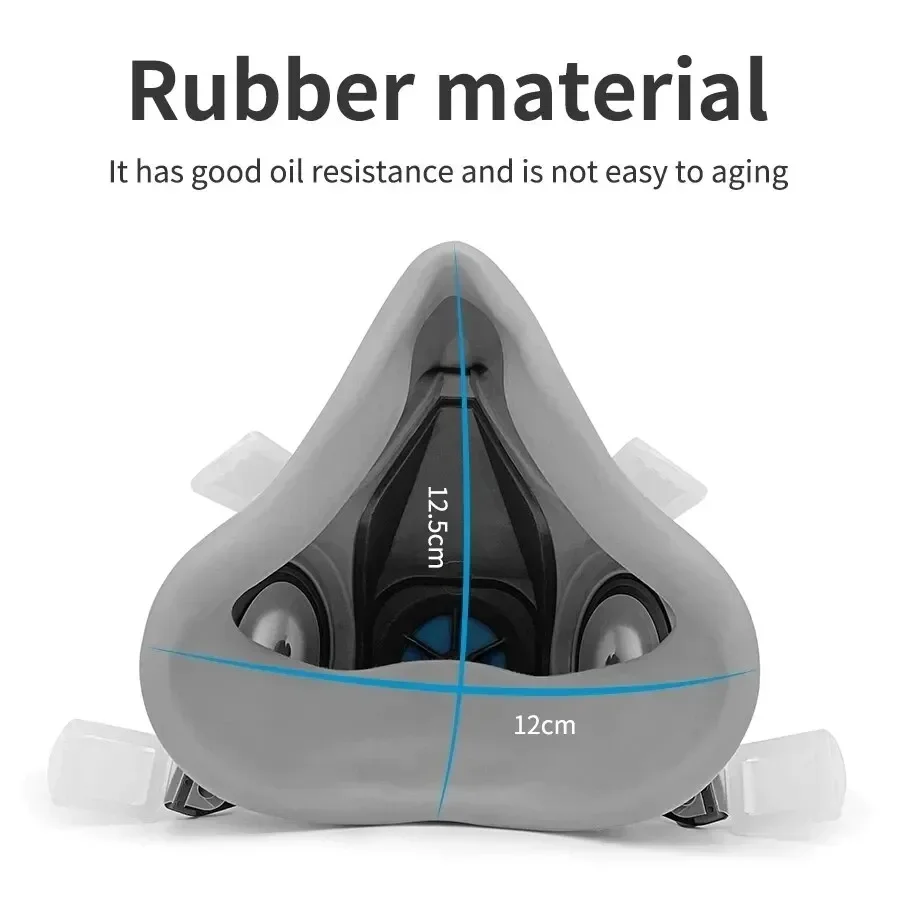 Original 6200 Respirator หน้าก - Dust Mask Construction บทวิจารณ์และราคา