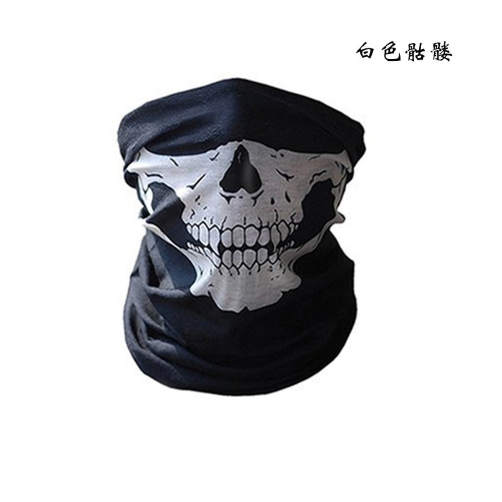 ผ้าคลุมหน้ากันลมลายหัวกะโหลก 1 - Sports Mask Breathable บทวิจารณ์และราคา