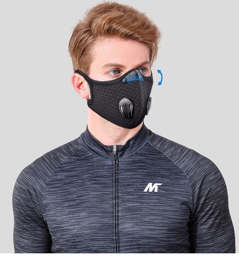 หน้ากากขี่จักรยานกีฬาล้างทําคว - Dust Mask Construction บทวิจารณ์และราคา