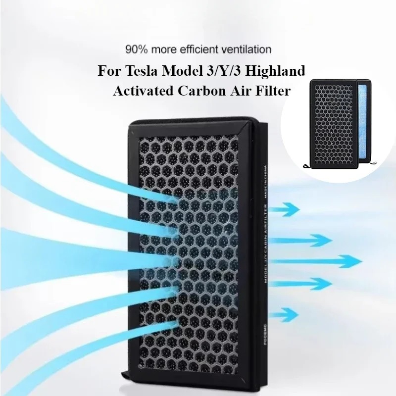 สำหรับเทสลารุ่น 3/Y/3 ไฮแลนด์  - Filter Replacement N95 บทวิจารณ์และราคา