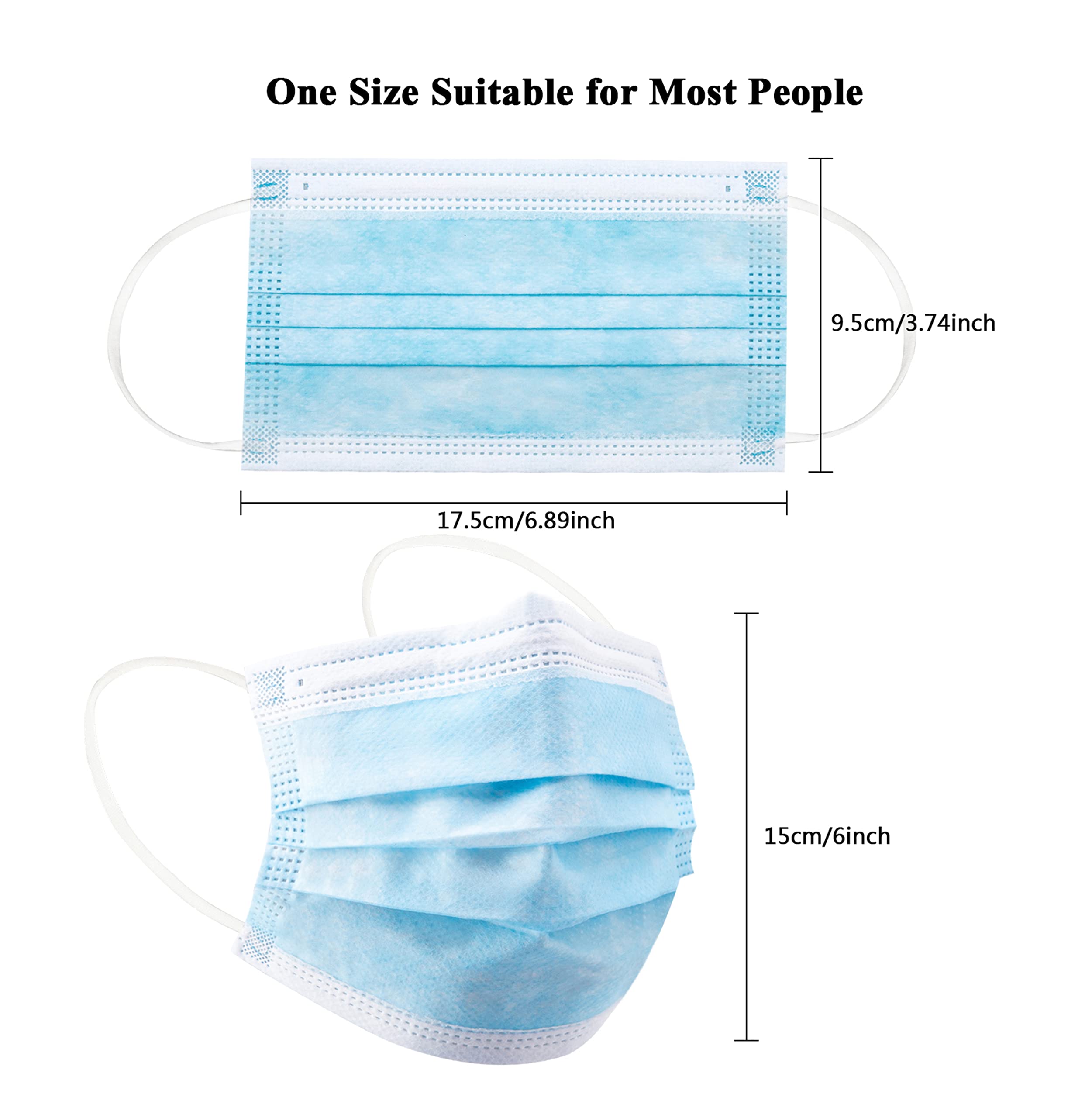 หน้ากากอนามัยแบบใช้แล้วทิ้งกล่ - Disposable Mask Blue บทวิจารณ์และราคา