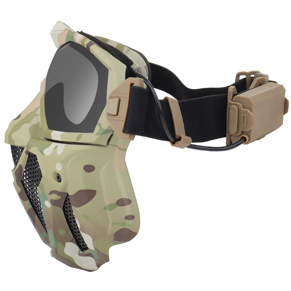 ยุทธวิธีAirsoft Paintball Face - Anti Pollution Mask บทวิจารณ์และราคา