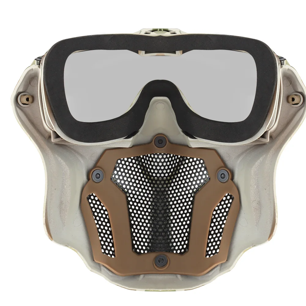 ยุทธวิธีAirsoft Paintball Face - Anti Pollution Mask บทวิจารณ์และราคา