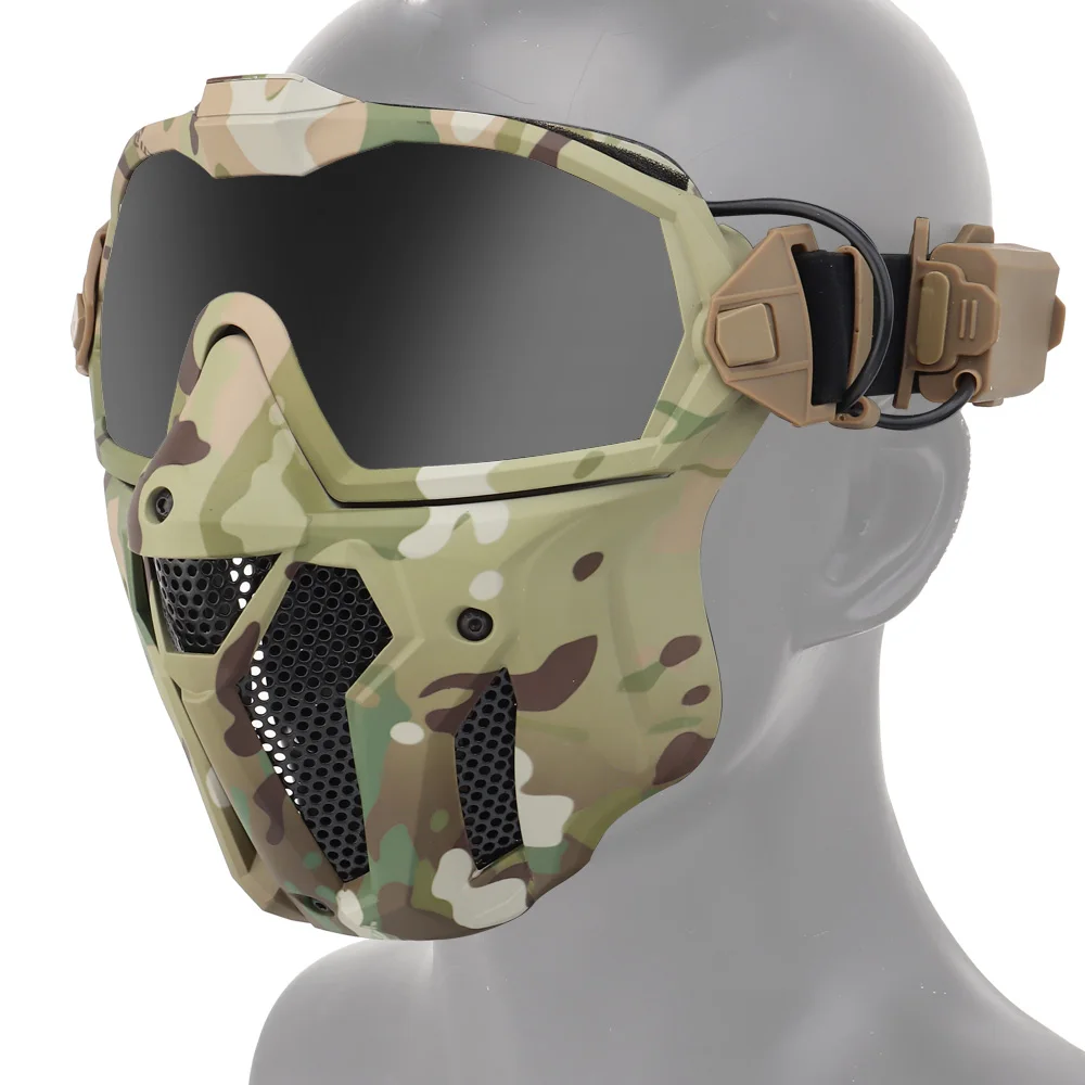 ยุทธวิธีAirsoft Paintball Face - Anti Pollution Mask บทวิจารณ์และราคา
