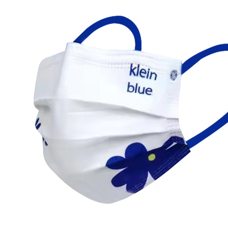 หน้ากากอนามัยแบบใช้แล้วทิ้งสีน - Disposable Mask Blue บทวิจารณ์และราคา
