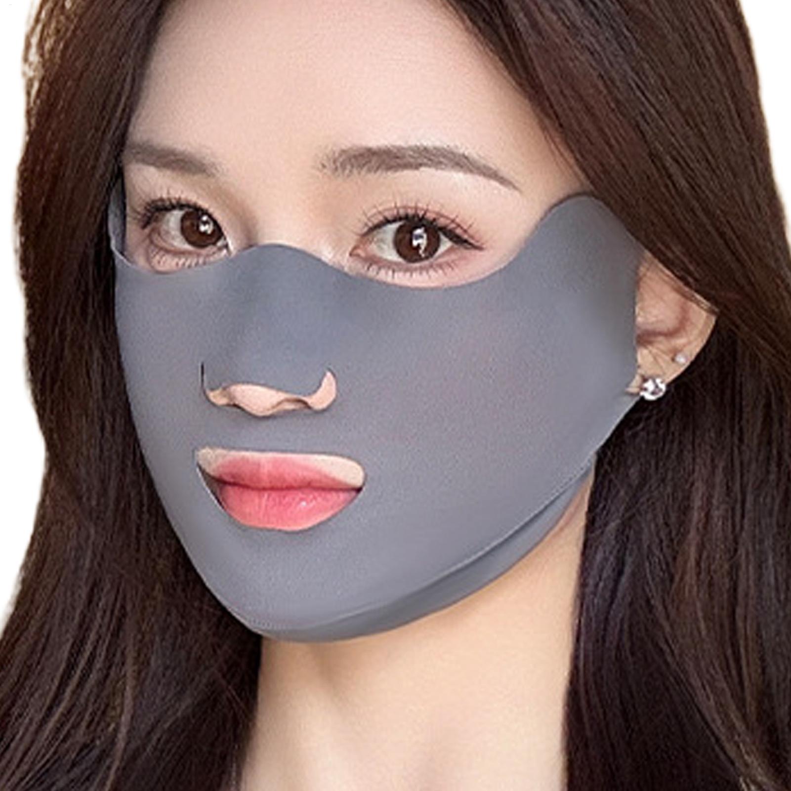 1PC หน้ากากป้องกันรังสียูวีหน้ - Cloth Face Mask Washable บทวิจารณ์และราคา