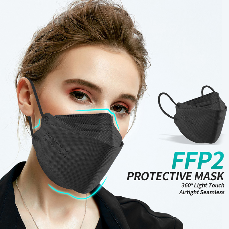 หน้ากากอนามัย FFP2 แบบใช้แล้วท - Disposable Surgical Mask บทวิจารณ์และราคา