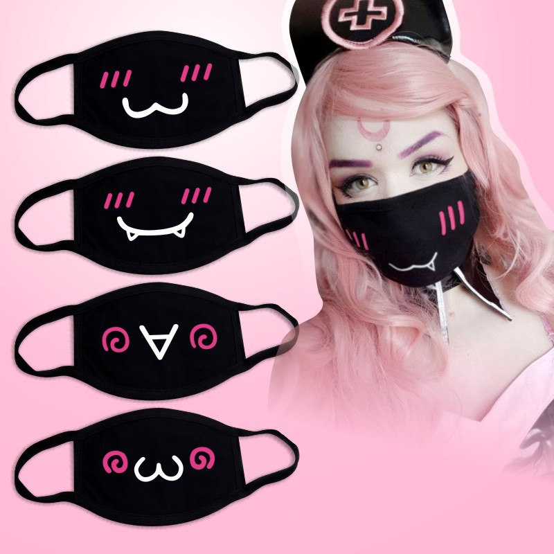 หน้ากากผ้าฝ้ายสีดำไม่จำกัดเพศฤ - Respirator Half Face บทวิจารณ์และราคา