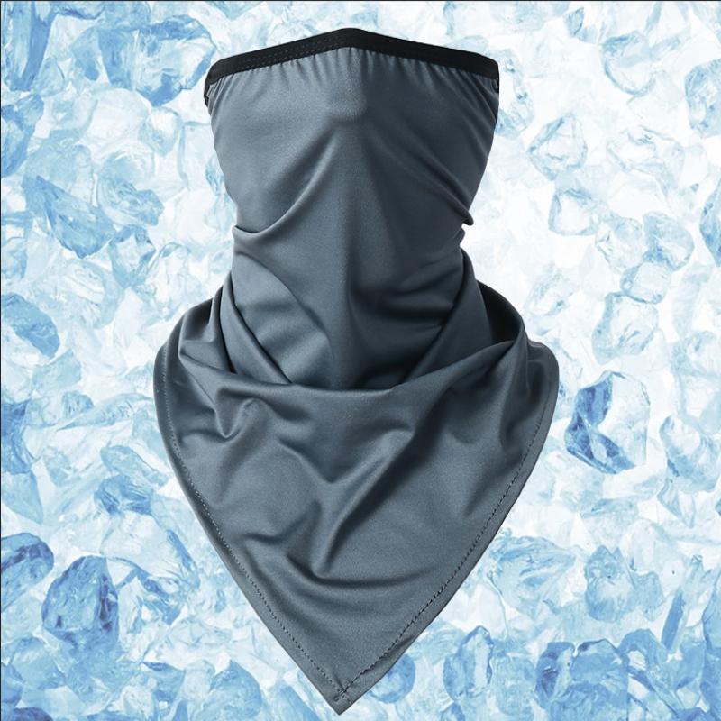 หน้ากากคลุมหน้าผ้าไหมน้ำแข็ง*ผ - Sports Mask Breathable บทวิจารณ์และราคา