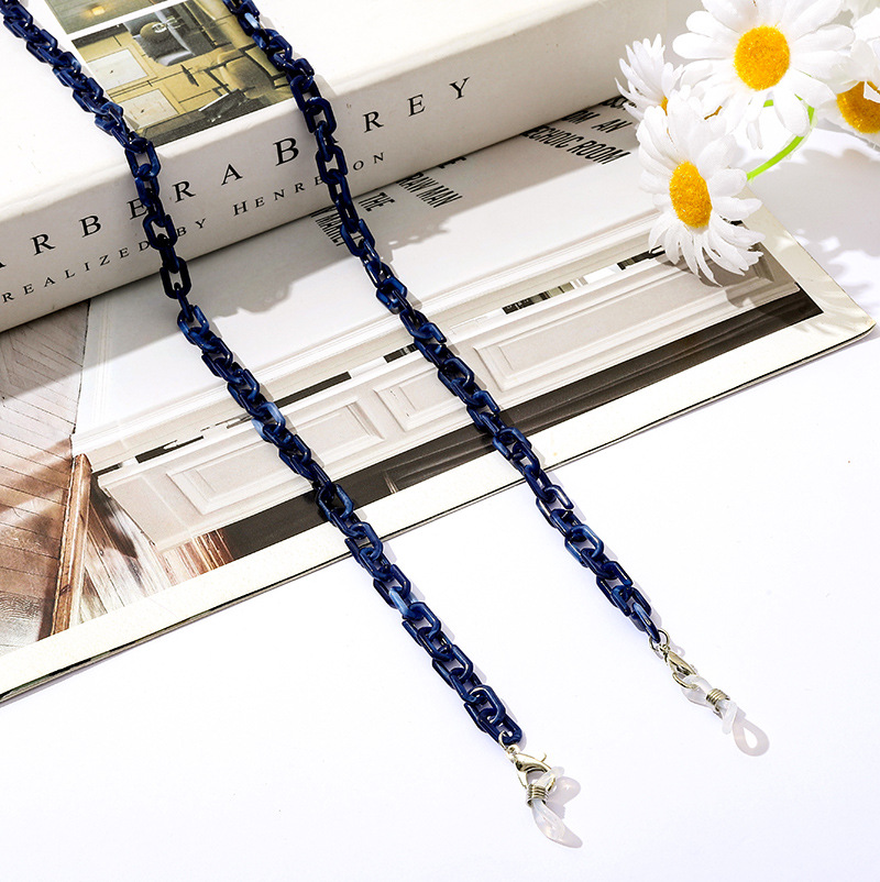 2021แฟชั่นผู้หญิงแว่นตาอะคริลิ - Mask Chain Holder บทวิจารณ์และราคา