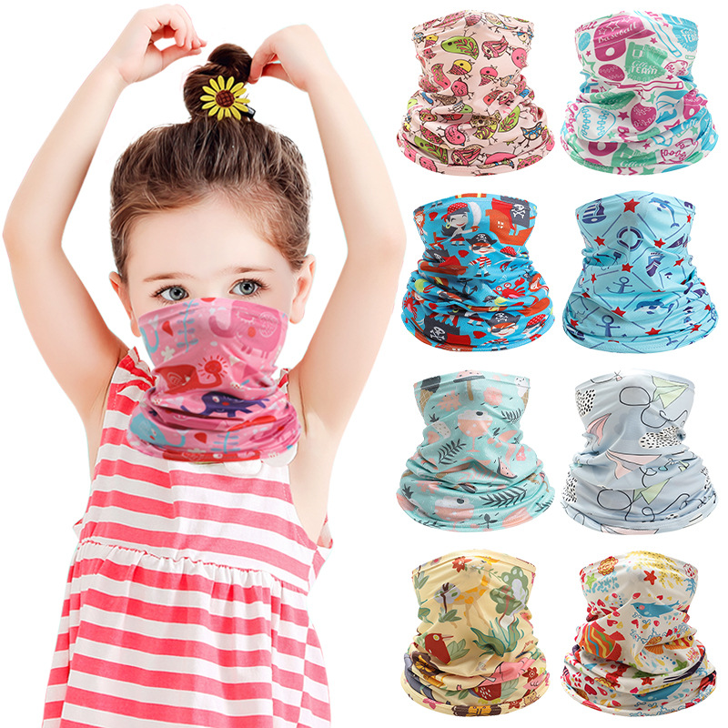 เด็กคอปกน่ารักผ้าไหมน้ําแข็งหน - Kids Face Mask บทวิจารณ์และราคา