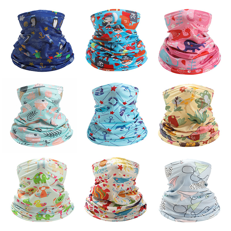 เด็กคอปกน่ารักผ้าไหมน้ําแข็งหน - Kids Face Mask บทวิจารณ์และราคา